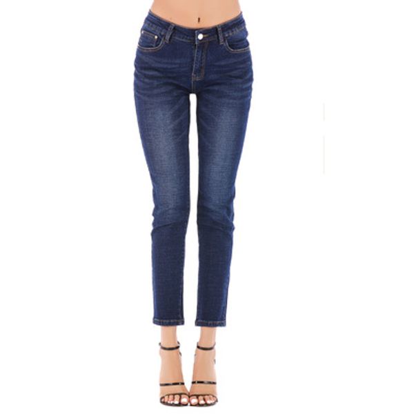 new fashion women's high stretch slim jeans ladies mid waist large size denim trousers wish style sale, Blue
new fashion women's high stretch slim jeans ladies mid waist large size denim trousers wish style sale, Blue
