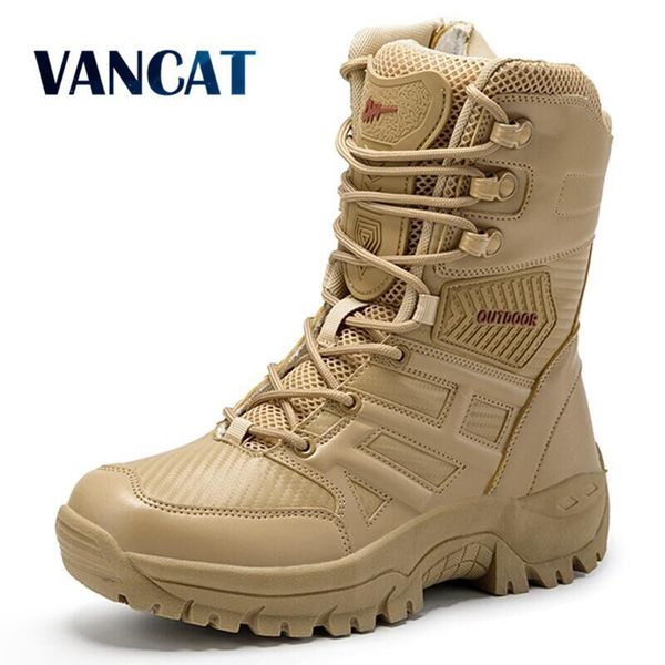 кожа military tactical mens boots спецназ водонепроницаемый desert combat лодыжки загрузки армия работа мужская обувь плюс размер 39-47, Black
кожа military tactical mens boots спецназ водонепроницаемый desert combat лодыжки загрузки армия работа мужская обувь плюс размер 39-47, Black