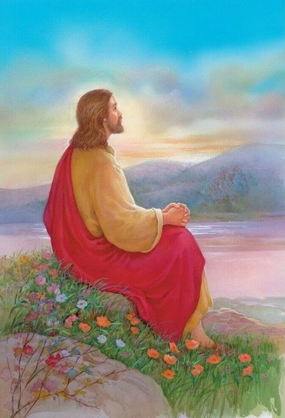 jesus sitting on a rock praying home decor handpainted &hd print oil painting on canvas wall art canvas pictures 200220
jesus sitting on a rock praying home decor handpainted &hd print oil painting on canvas wall art canvas pictures 200220