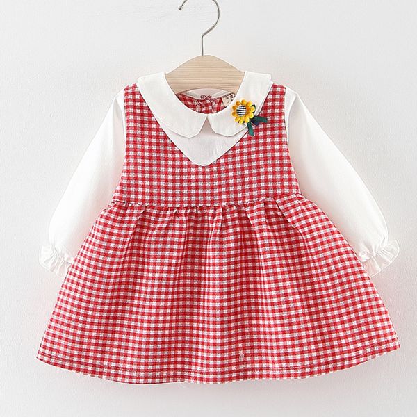 baby girls dress 1 to 2 years plaid sunflower fake two princess dresses cute baby girl dresses party and wedding bebek elbise, Red;yellow
baby girls dress 1 to 2 years plaid sunflower fake two princess dresses cute baby girl dresses party and wedding bebek elbise, Red;yellow
