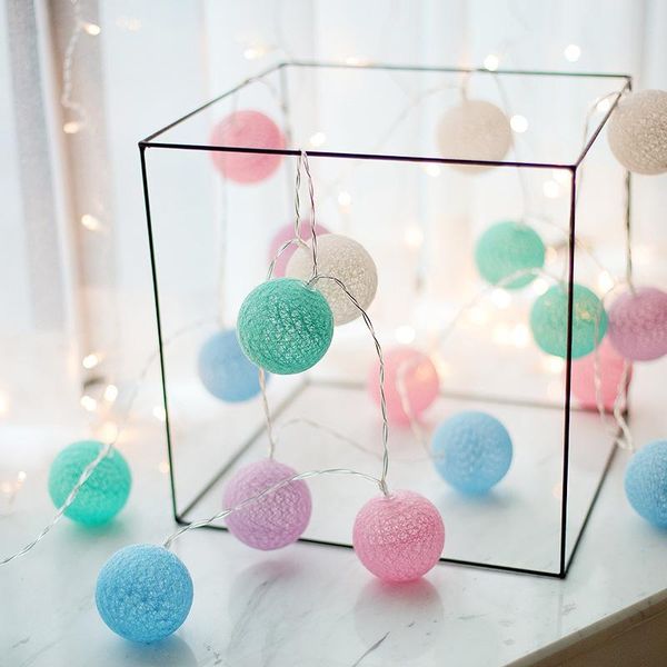 3m 20led/6m 40led cotton ball string light wedding party christmas home outdoor decoration garland bulb strings
3m 20led/6m 40led cotton ball string light wedding party christmas home outdoor decoration garland bulb strings