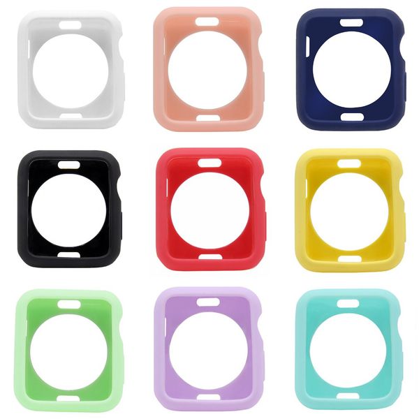 candy color smart watch protection silicone case for apple watch 1 2 3 4 5 generation watch tpu case 38 42 40 44mm
candy color smart watch protection silicone case for apple watch 1 2 3 4 5 generation watch tpu case 38 42 40 44mm