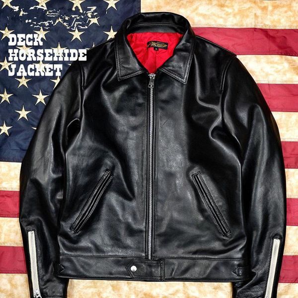 men's leather & faux arrivel 2021 horsehide slim fit turn down colar solid motorcycle jacket men black rider coat male
men's leather & faux arrivel 2021 horsehide slim fit turn down colar solid motorcycle jacket men black rider coat male