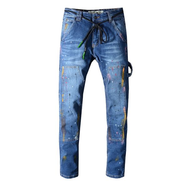 2020 off jeans famous brand designer #139 luxury jeans men fashion street wear mens whitebiker jeans man hip hop pants 610-5222, Blue
2020 off jeans famous brand designer #139 luxury jeans men fashion street wear mens whitebiker jeans man hip hop pants 610-5222, Blue