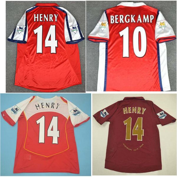 Thai 2000 2002 HENRY Retro soccer jerseys 04 05 06 PIRES football shirt 98 99 BERGKAMP jersey 07 08 REYES maillot de foot
Thai 2000 2002 HENRY Retro soccer jerseys 04 05 06 PIRES football shirt 98 99 BERGKAMP jersey 07 08 REYES maillot de foot