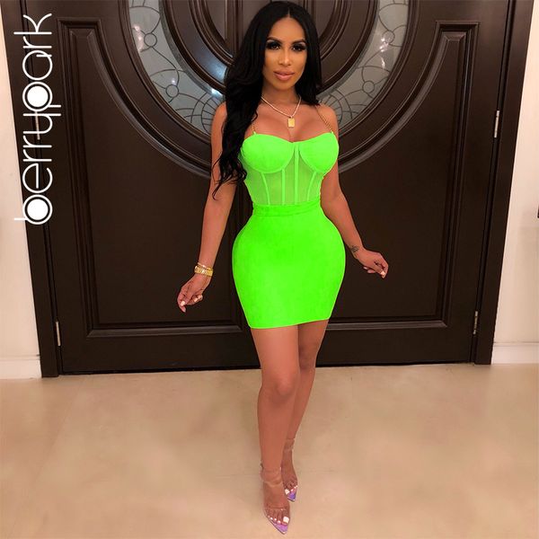 berrypark неон зеленый цепные ремни push up bodysuit + мини-юбка 2 piece set женщины лоскутная mesh летнее платье 2019 dropshipping, White
berrypark неон зеленый цепные ремни push up bodysuit + мини-юбка 2 piece set женщины лоскутная mesh летнее платье 2019 dropshipping, White