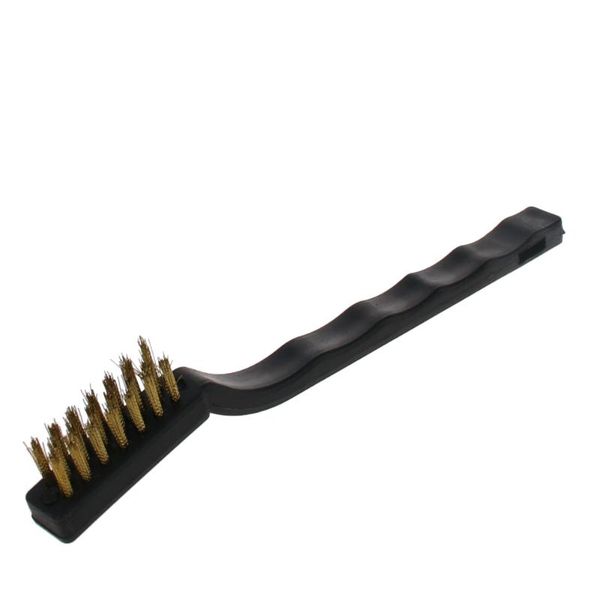 utoolmart 2/3/6pcs copper plated steel wire tooth brush black handle 170mm length 12mm width 14mm height brush for cleaning
utoolmart 2/3/6pcs copper plated steel wire tooth brush black handle 170mm length 12mm width 14mm height brush for cleaning
