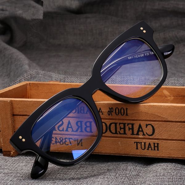 kujuny vintage round eyewear frame anti-blue rays radiation lens glasses frame men women computer glasses pc frames, Black
kujuny vintage round eyewear frame anti-blue rays radiation lens glasses frame men women computer glasses pc frames, Black