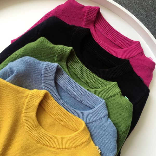 chen mother infant children's clothing boys' sweater base shirt autumn clothing baby crew neck solid color sweater children long, White
chen mother infant children's clothing boys' sweater base shirt autumn clothing baby crew neck solid color sweater children long, White
