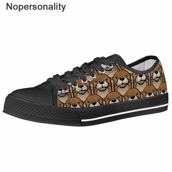 nopersonality classic canvas shoes cute sea otter print flats sneakers for women's autumn spring student walking buty damskie, Black
nopersonality classic canvas shoes cute sea otter print flats sneakers for women's autumn spring student walking buty damskie, Black