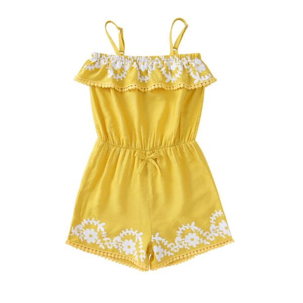2-5years toddler baby kids girls clothes ruffle floral sling romper jumpsuit outfits, Blue
2-5years toddler baby kids girls clothes ruffle floral sling romper jumpsuit outfits, Blue