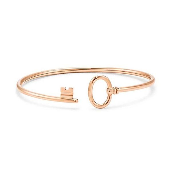 rose gold women's jewelry accessories coil key series half open sterling silver 925s bangle, china direct wholesale wholesale, White
rose gold women's jewelry accessories coil key series half open sterling silver 925s bangle, china direct wholesale wholesale, White
