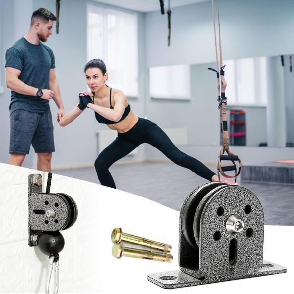 single pulley block stainless steel swivel lifting rope pulley silent roller training equipment accessories for home gym
single pulley block stainless steel swivel lifting rope pulley silent roller training equipment accessories for home gym