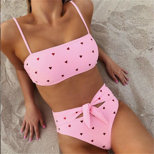 2019 summer sweet girls two pieces set striped camisole pink print lace up hollow out bottom beach women outfit, White
2019 summer sweet girls two pieces set striped camisole pink print lace up hollow out bottom beach women outfit, White