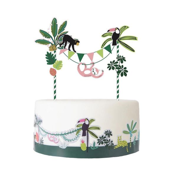 jungle cake er cartoon paper cake wrapper diy supplies baby shower birthday wedding forest tropical decor
jungle cake er cartoon paper cake wrapper diy supplies baby shower birthday wedding forest tropical decor