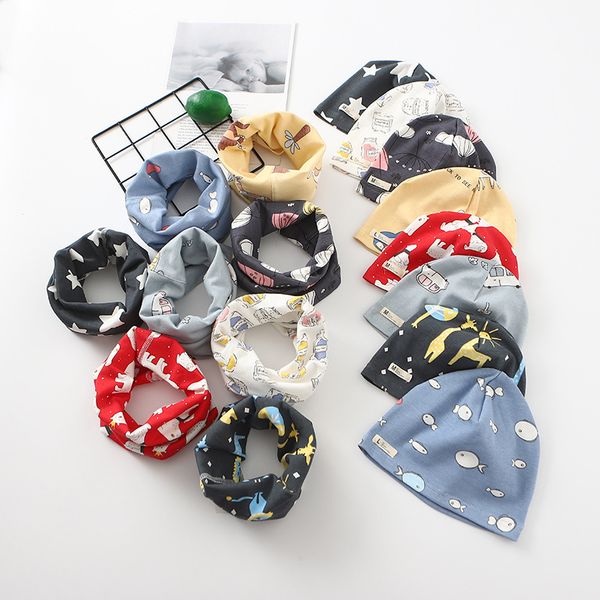 cartoon strip print baby o ring collar hat sets boys girls scarves beanies suits children neckerchief accessories plush warm
cartoon strip print baby o ring collar hat sets boys girls scarves beanies suits children neckerchief accessories plush warm