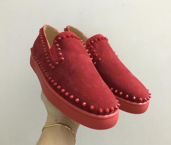 drop shipping new casual new arrival mens black matter leather with black spikes low casual shoes red bottom sneakers,designer men shoe
drop shipping new casual new arrival mens black matter leather with black spikes low casual shoes red bottom sneakers,designer men shoe