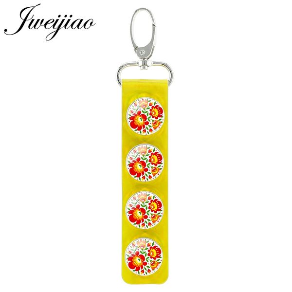 classic polish paper cutting art pattern snap button keyring yellow leather long key chain glass dome pendant gift pf87, Silver
classic polish paper cutting art pattern snap button keyring yellow leather long key chain glass dome pendant gift pf87, Silver