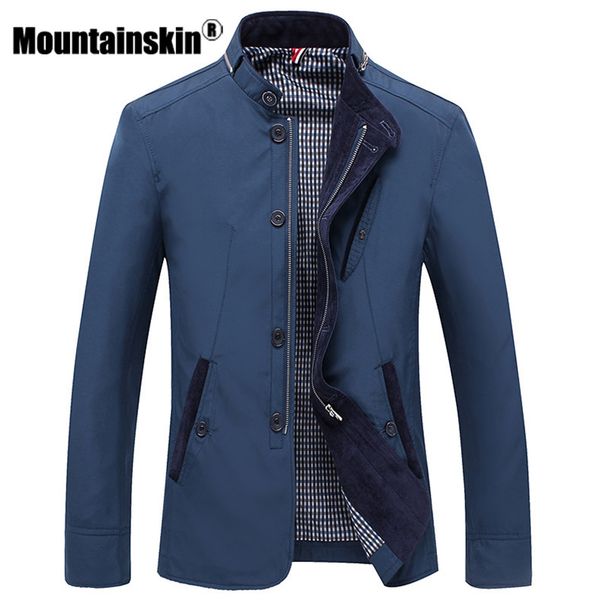 mountainskin long jackets men's windbreaker autumn casual coats men outerwear slim fit stand collar male jackets business sa341, Black;brown
mountainskin long jackets men's windbreaker autumn casual coats men outerwear slim fit stand collar male jackets business sa341, Black;brown