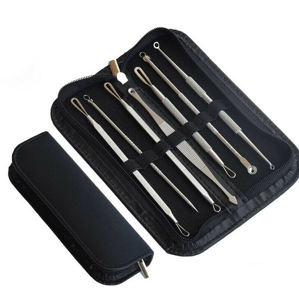 7pcs blackhead whitehead pimple spot acne comedone extractor remover tool kit us woman facial care tools
7pcs blackhead whitehead pimple spot acne comedone extractor remover tool kit us woman facial care tools