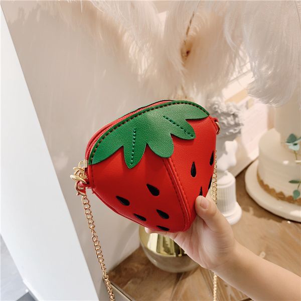 2020 new female bag korean version cute strawberry chain shoulder bag mini wild messenger boys and girls fruit
2020 new female bag korean version cute strawberry chain shoulder bag mini wild messenger boys and girls fruit