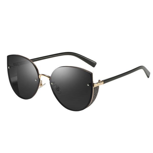 trendy oversized cat eye sunglasses women rimless sun glasses metal ladies retro shades uv400, White;black
trendy oversized cat eye sunglasses women rimless sun glasses metal ladies retro shades uv400, White;black