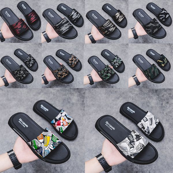 men's shoes sandals and slippers street hip-hop summer new sports tide brand word drag non-slip indoor and outdoor wear beach shoes, Black
men's shoes sandals and slippers street hip-hop summer new sports tide brand word drag non-slip indoor and outdoor wear beach shoes, Black