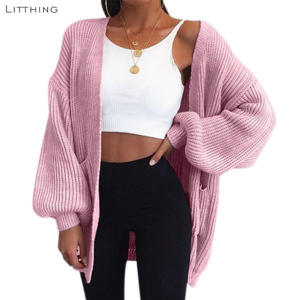 litthing autumn new fashion women long sleeve loose knitting cardigan women sweater knitted pull femme sueter mujer invierno, White
litthing autumn new fashion women long sleeve loose knitting cardigan women sweater knitted pull femme sueter mujer invierno, White