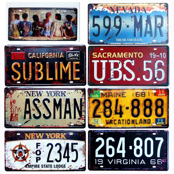 usa new york 125 metal tin signs car number license retro home decor for bar cafe garage wall painting plate 30x15cm abox 2019 wholesae
usa new york 125 metal tin signs car number license retro home decor for bar cafe garage wall painting plate 30x15cm abox 2019 wholesae