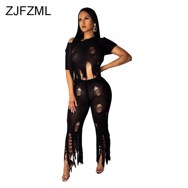 two piece sets tracksuits women festival clothing hole knitted crop and bodycon long pants summer 2 piece club outfits, White
two piece sets tracksuits women festival clothing hole knitted crop and bodycon long pants summer 2 piece club outfits, White