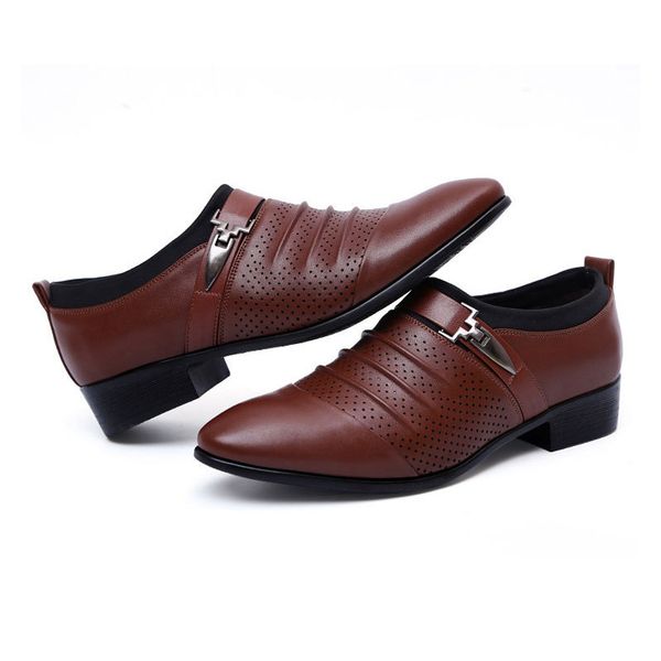2020 new mens sandals summer trend pointed sandals mens casual business hollow hole shoes, Black
2020 new mens sandals summer trend pointed sandals mens casual business hollow hole shoes, Black