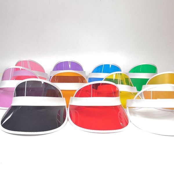 anti-uv summer women men sun hat color transparent empty plastic pvc sunscreen hat visor caps bicycle sunshade hat sports, Blue;gray
anti-uv summer women men sun hat color transparent empty plastic pvc sunscreen hat visor caps bicycle sunshade hat sports, Blue;gray