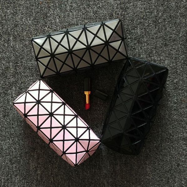 new fashion women cosmetic bag cases geometric folding make up bag quality pvc organizer makeup case beauty bags
new fashion women cosmetic bag cases geometric folding make up bag quality pvc organizer makeup case beauty bags