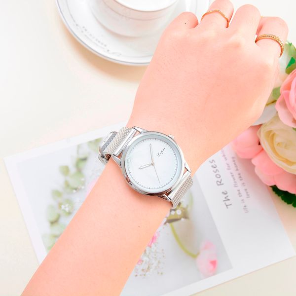 women's casual quartz silicone strap band watch analog wrist watch women's quartz watches, Slivery;brown
women's casual quartz silicone strap band watch analog wrist watch women's quartz watches, Slivery;brown