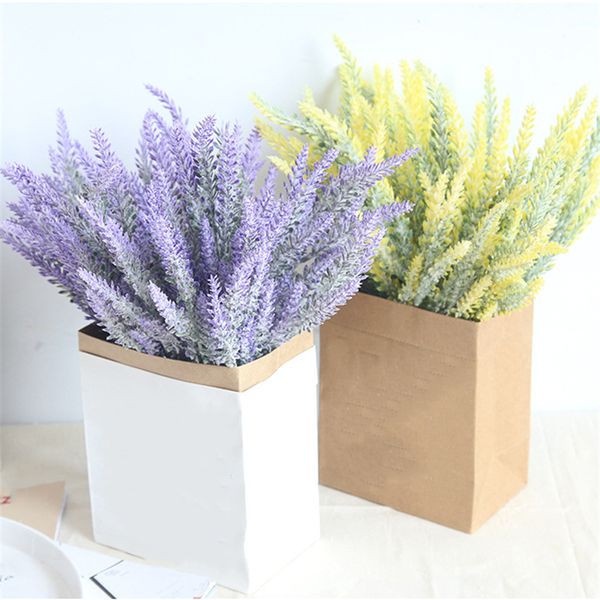 romantic provence purple lavender artificial flower bouquet plastic fake flowers wedding party home garden decoration 52814
romantic provence purple lavender artificial flower bouquet plastic fake flowers wedding party home garden decoration 52814