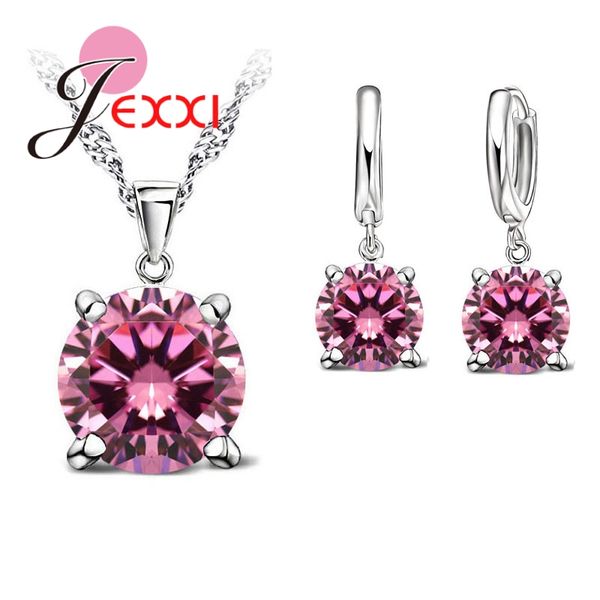 jexxi 925 sterling silver jewelry sets 4 claws cubic zirconia cz pendant necklace earring fashion jewelry for women set
jexxi 925 sterling silver jewelry sets 4 claws cubic zirconia cz pendant necklace earring fashion jewelry for women set