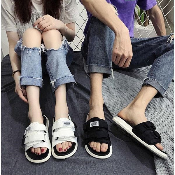 womens summer mesh uppers couple style casual slippers out wear non-slip wear-resistant solid color womens sandals and slippers, Black
womens summer mesh uppers couple style casual slippers out wear non-slip wear-resistant solid color womens sandals and slippers, Black