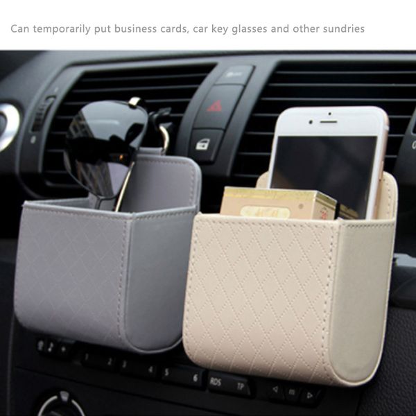 1 pc vehicle storage bucket portable leather car hanging bag phone coin organizer money key holder stowing tidying
1 pc vehicle storage bucket portable leather car hanging bag phone coin organizer money key holder stowing tidying