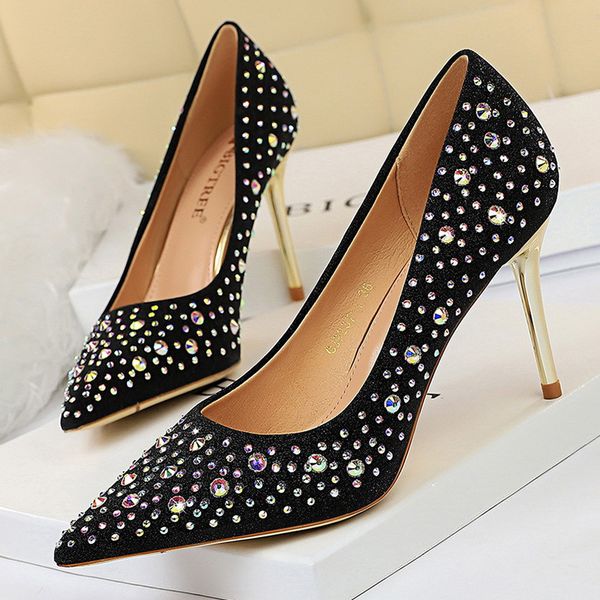 rhinestone high heels 2020 new women pumps stiletto wedding shoes women heels shoes female party ladies ing, Black
rhinestone high heels 2020 new women pumps stiletto wedding shoes women heels shoes female party ladies ing, Black
