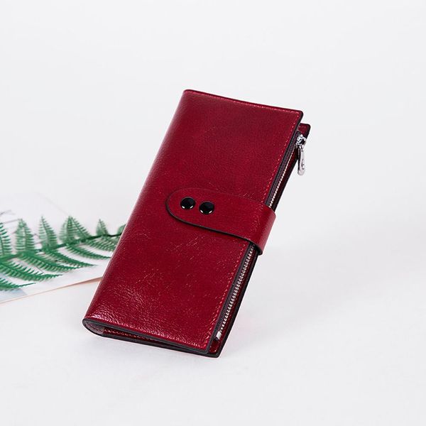 women's leather purse hasp ladies clutch wallet phone coin bag fashion large capacity long wallet simple card holder bag #20, Red;black
women's leather purse hasp ladies clutch wallet phone coin bag fashion large capacity long wallet simple card holder bag #20, Red;black
