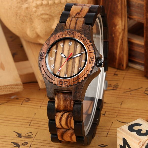 natural ebony wood quartz watch women fashion full wooden band men's clock folding clasp wristwatch for men women retro relogios, Slivery;brown
natural ebony wood quartz watch women fashion full wooden band men's clock folding clasp wristwatch for men women retro relogios, Slivery;brown