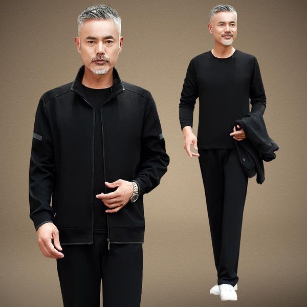 3-piece set autumn winter warm men 2019 mens clothing pull homme clothing mens tracksuit, Gray
3-piece set autumn winter warm men 2019 mens clothing pull homme clothing mens tracksuit, Gray
