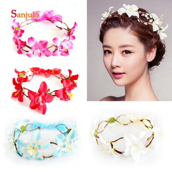 summer beach travel hair wear for women garland flowers attractive hair accessories bridal headband decoration hg09
summer beach travel hair wear for women garland flowers attractive hair accessories bridal headband decoration hg09