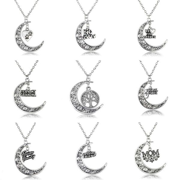 epacket dhl moon stone grandma antique pendant necklace dan42 mix order pendant necklaces, Silver
epacket dhl moon stone grandma antique pendant necklace dan42 mix order pendant necklaces, Silver