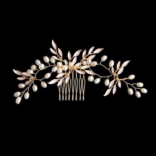 leaf pearl handmade hair combs wedding hair ornament women bridal elegant head decoration jewelry shiny tiara, Golden;white
leaf pearl handmade hair combs wedding hair ornament women bridal elegant head decoration jewelry shiny tiara, Golden;white