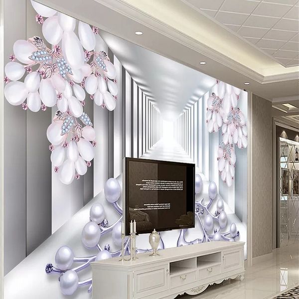 пользовательская большая настенная 3d обои современных творческих цветы ювелирных изделий коридор пространство tv задняя стена декор глубоко
пользовательская большая настенная 3d обои современных творческих цветы ювелирных изделий коридор пространство tv задняя стена декор глубоко