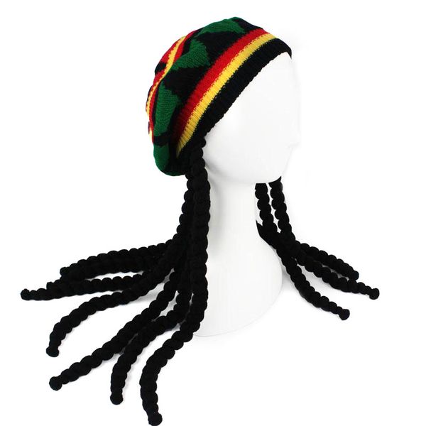 cycling caps & masks knitted wig braid hat hip hop cap dreadlocks beanie headwear tassel hair accessories jamaican style, Black
cycling caps & masks knitted wig braid hat hip hop cap dreadlocks beanie headwear tassel hair accessories jamaican style, Black