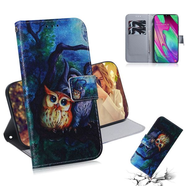 wallet case for samsung galaxy a40 filp cover selling coloured pattern wolf tiger lion owl dog with card slot design
wallet case for samsung galaxy a40 filp cover selling coloured pattern wolf tiger lion owl dog with card slot design