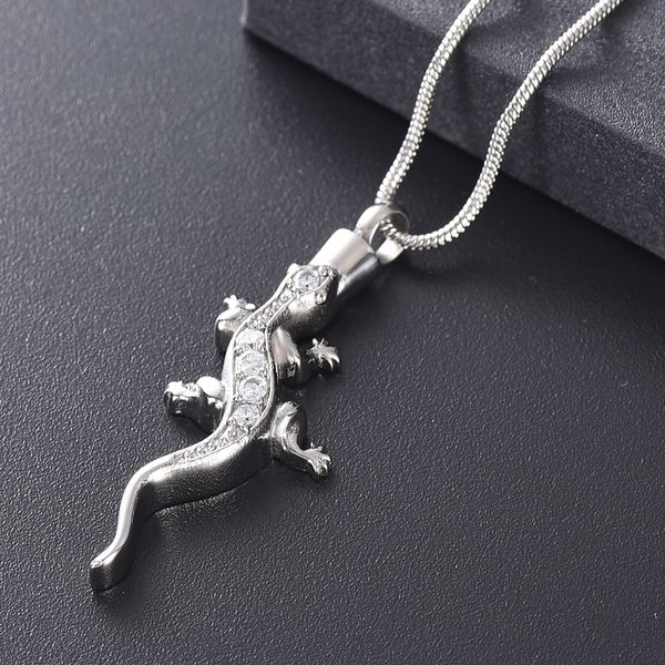 z10076 silver color lizard cremation jewelry with ashes - lost pet stainless steel commemorative urn necklace holder souvenir pendans
z10076 silver color lizard cremation jewelry with ashes - lost pet stainless steel commemorative urn necklace holder souvenir pendans
