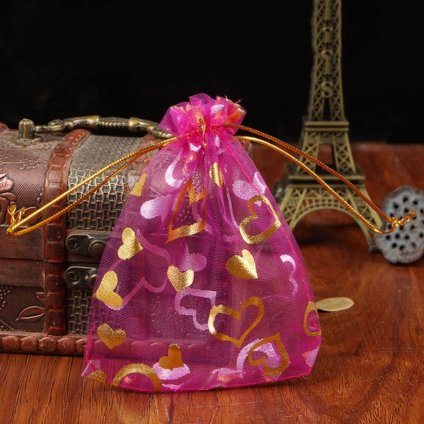 100pcs 9x12cm small organza bags party wedding decoration candy jewelry packaging bags hearts design gift bag pouches 10 colors, Black;white
100pcs 9x12cm small organza bags party wedding decoration candy jewelry packaging bags hearts design gift bag pouches 10 colors, Black;white